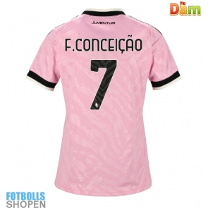 Billiga Juventus Francisco Conceicao #7 Bortatröja Dam 2026-27 Kortärmad